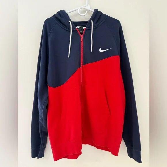 Nike Full Zip Mens Hoodie Sz XXL - Picture 2 of 8